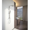 Freestanding shower column shower panel column